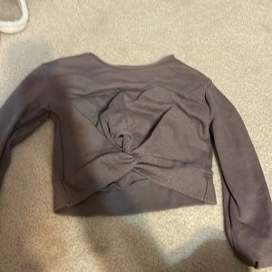 brown aerie top xs